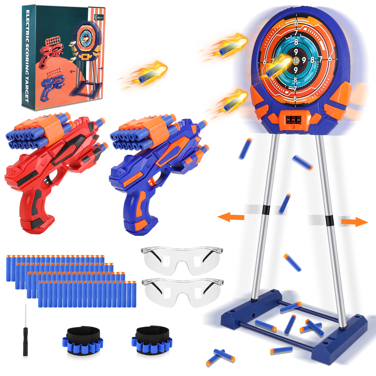 Digital Shooting Game Target with Touch Screen R9617