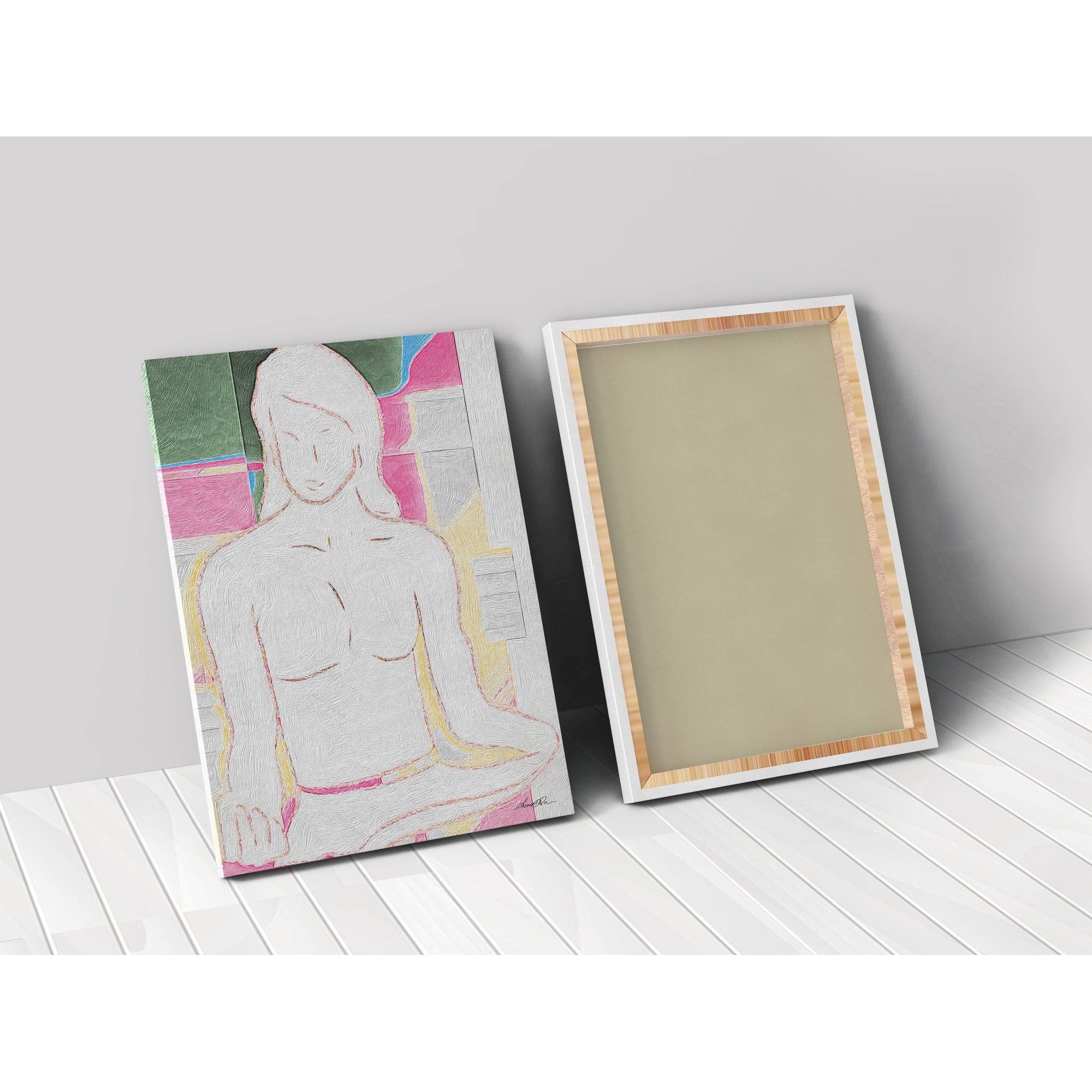 Multi-Color Stretched Canvas A26270