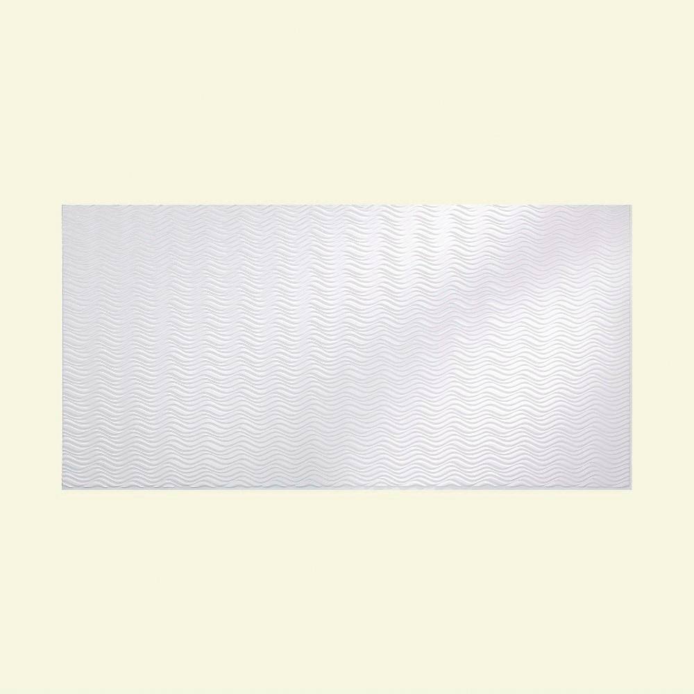 Gloss White Horizontal Wall Panel E8574