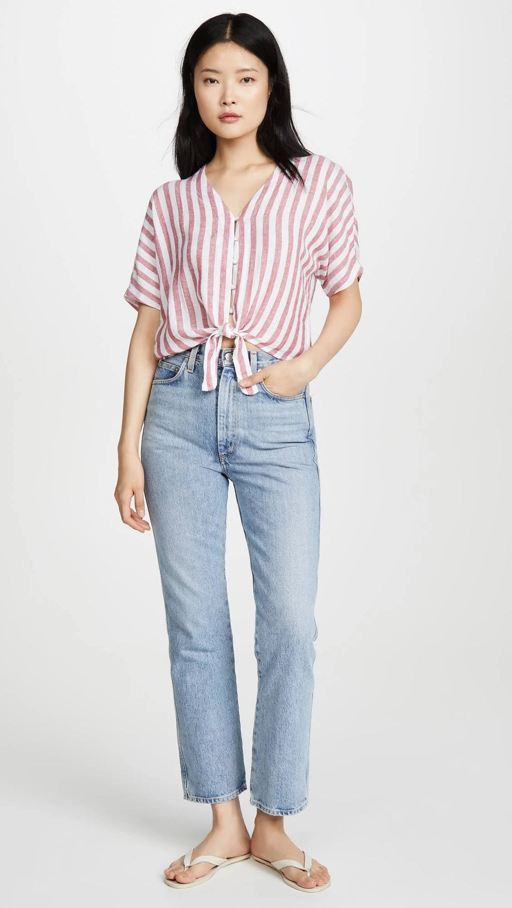 Carmine Button Down Shirt V247469