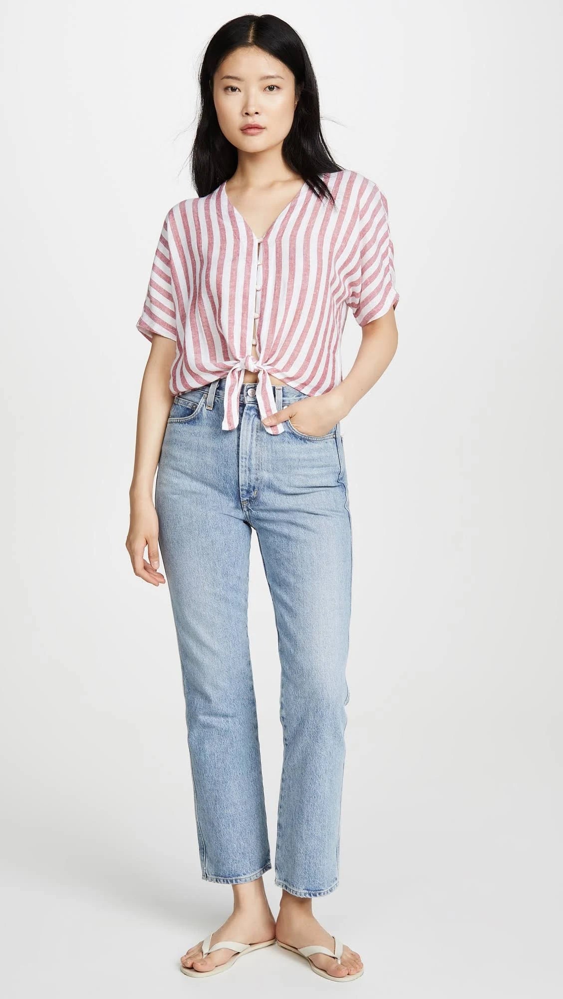 Carmine Button Down Shirt V247469