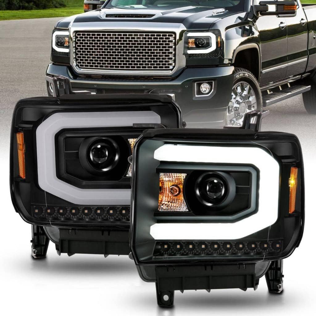 Projector Headlights with Light Bar G33937