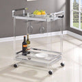 Metal Base Bar Carts D4062