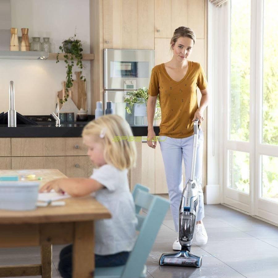 Blue Silver Cordless Bagless Crosswave B316440
