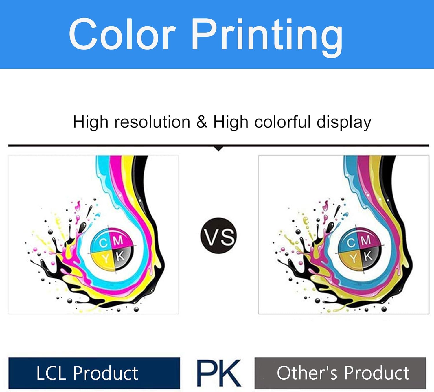 4-Pack Black Cyan Magenta Yellow Toner Cartridge N68116