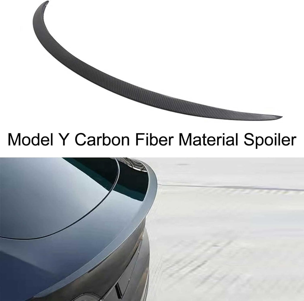 Real Carbon Fiber Rear Trunk Lip Spoiler R52724