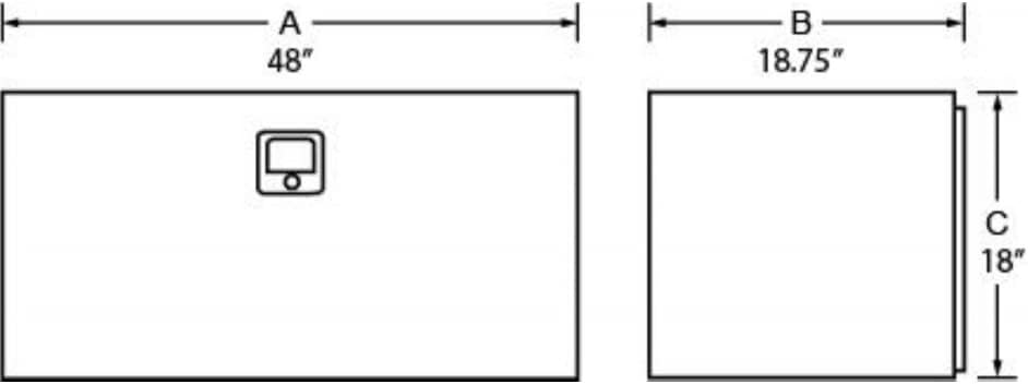 Underbody Box Steel Black A501
