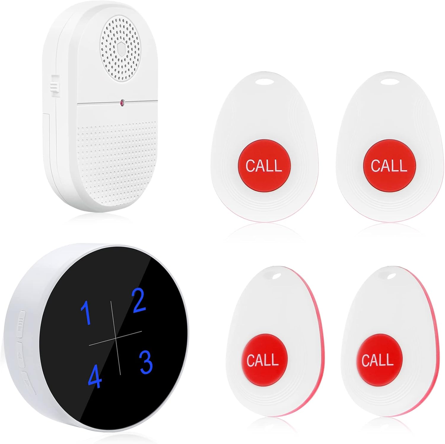 Wireless Caregiver Pager Emergency Alert System Call Button Z8481