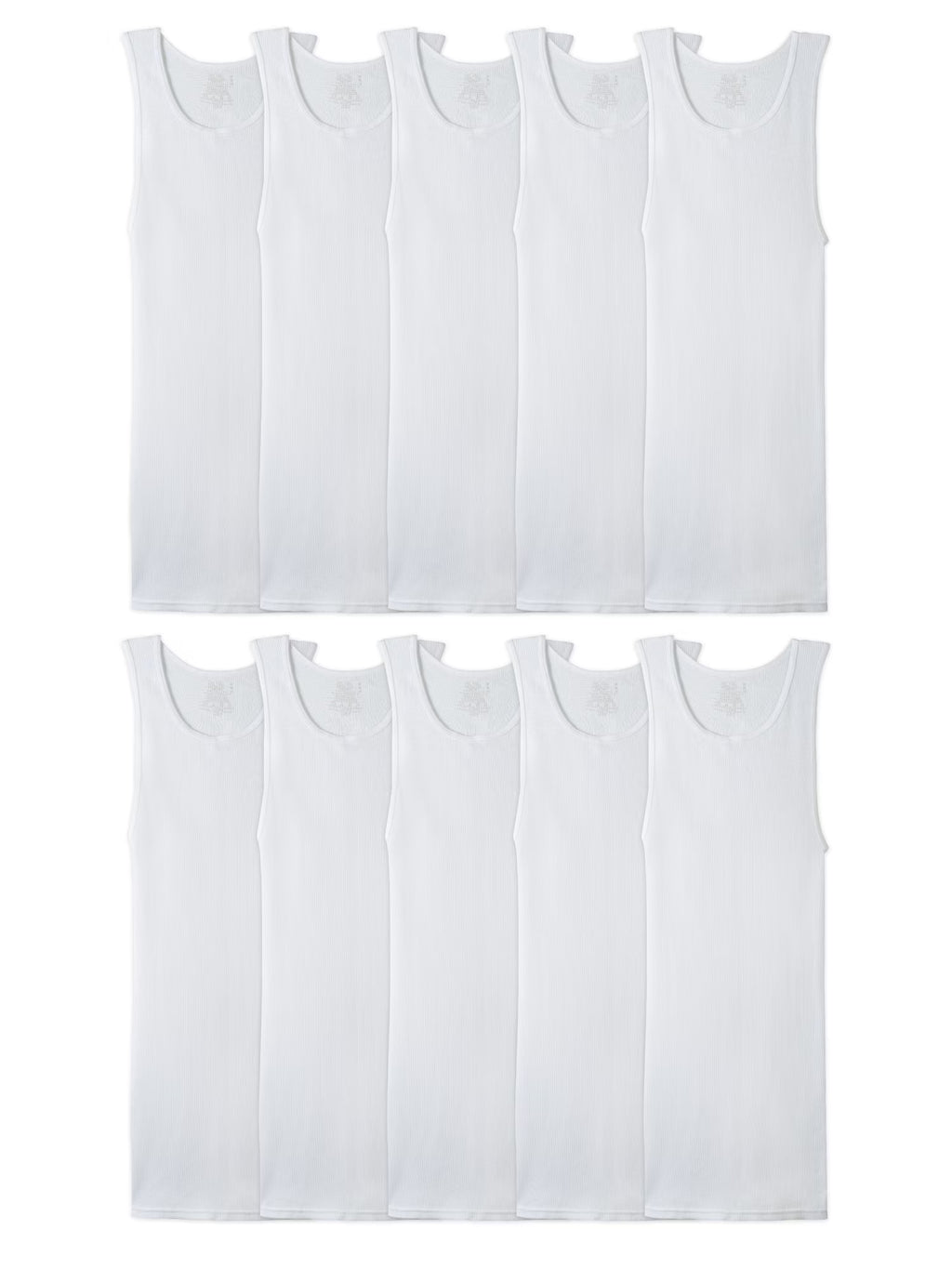 White Tank A-Shirts 10 Pack A22781