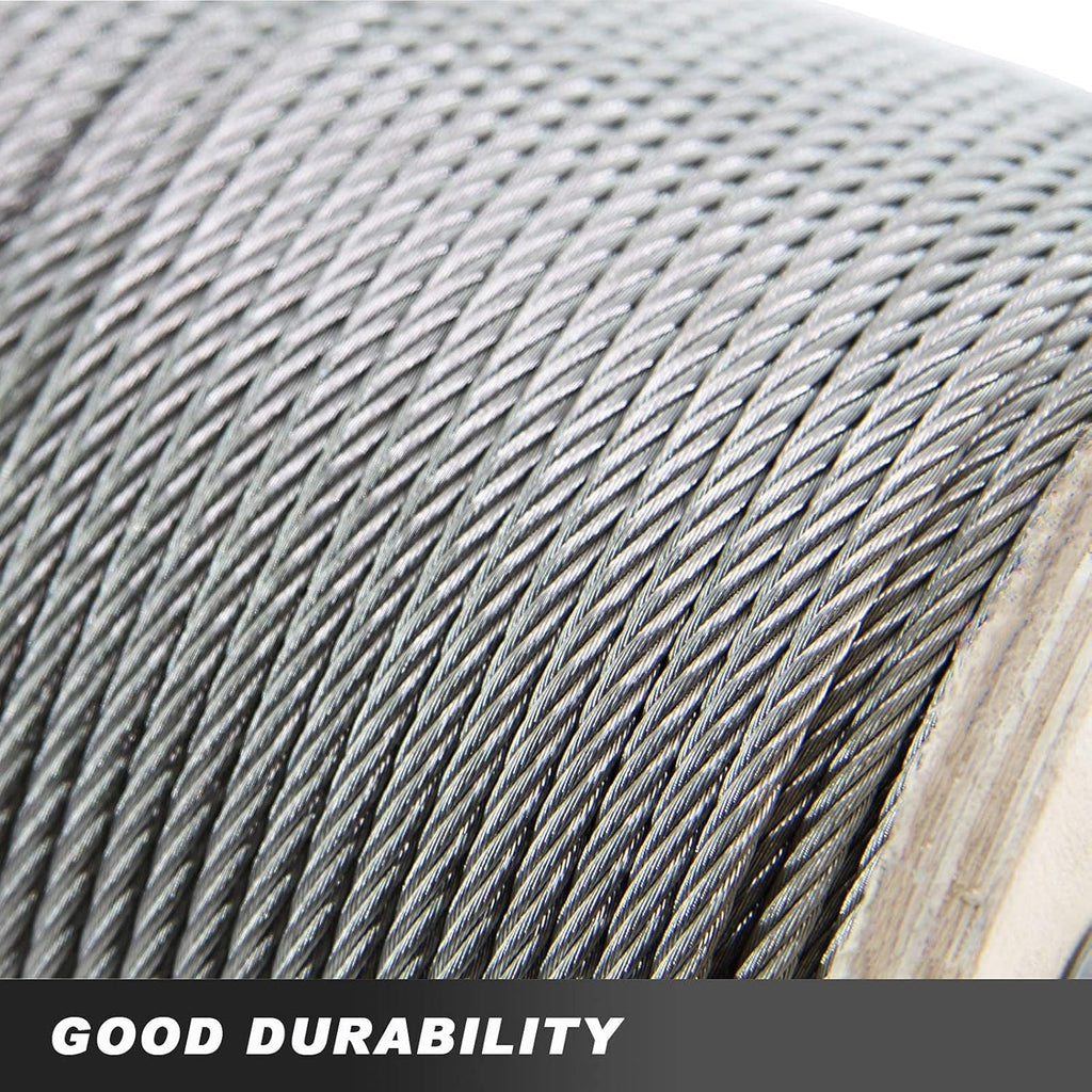 1000FT 1/8 T316 Stainless Steel Cable Rope N385