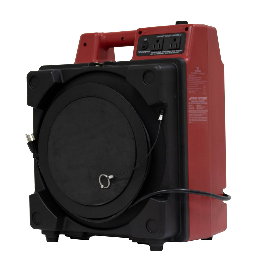 Red 3-Stage HEPA Mini Air Scrubber M5152