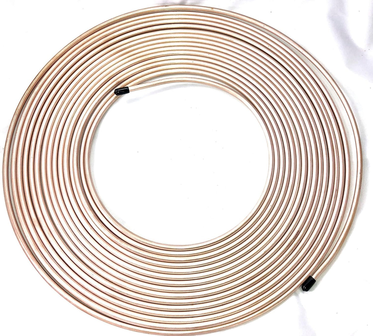 25 Feet 1/4" Copper Nickel Brake Line Tubing Pack of 2 W127
