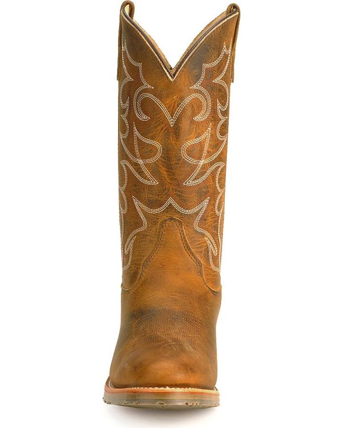Brown Gel Ice Work Western Boots F807