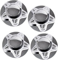 4 Pcs Chrome Wheel Center Hub Caps for 5-Lug Steel Wheel W4056