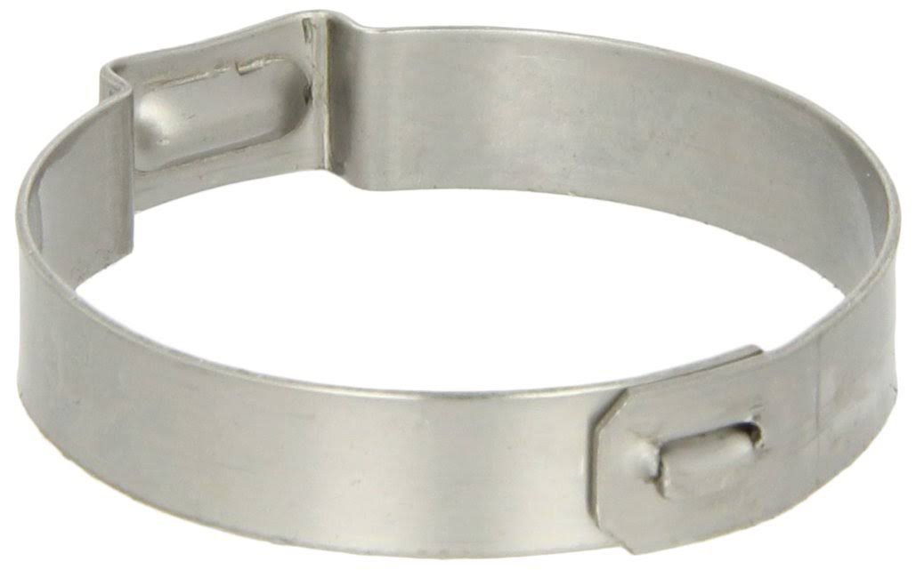 Stainless Steel One Ear Hose Clamp, 7 mm Band Width, 24 mm - 27.1 mm Hose OD Range W15686