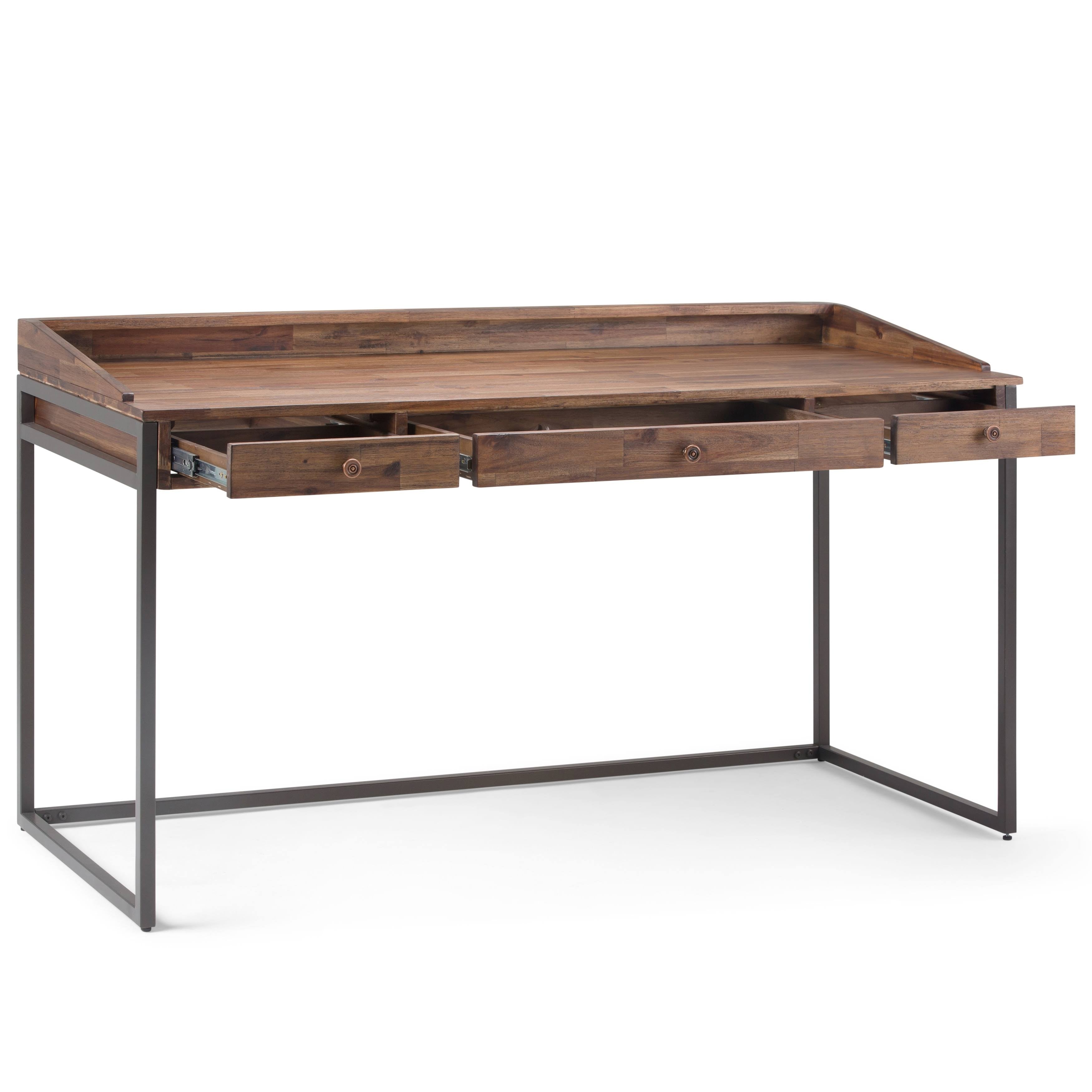 Solid Acacia Wood Writing Office Desk G744180