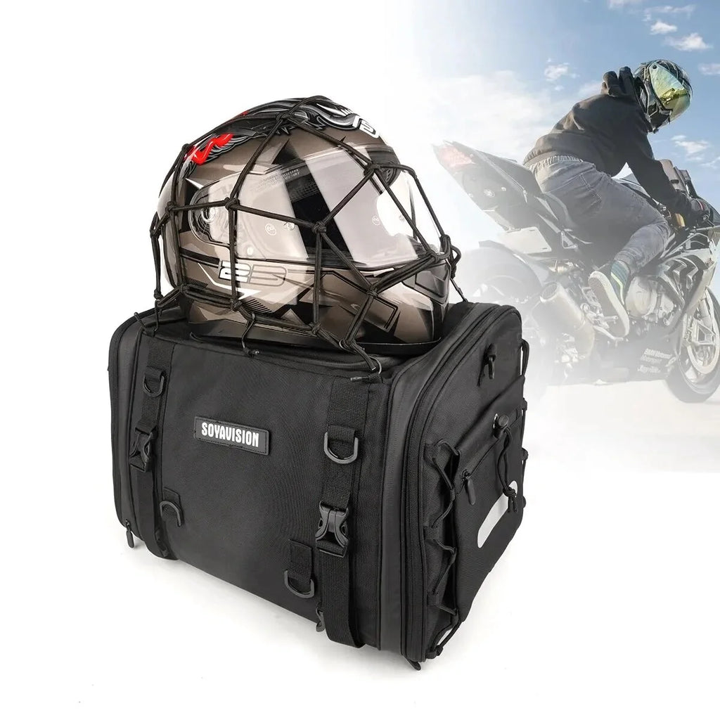 Waterproof PVC Motorcycle Tail Bag 30-50L A1887