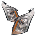 Chrome Housing Halogen Headlights with Performance Lens P2170