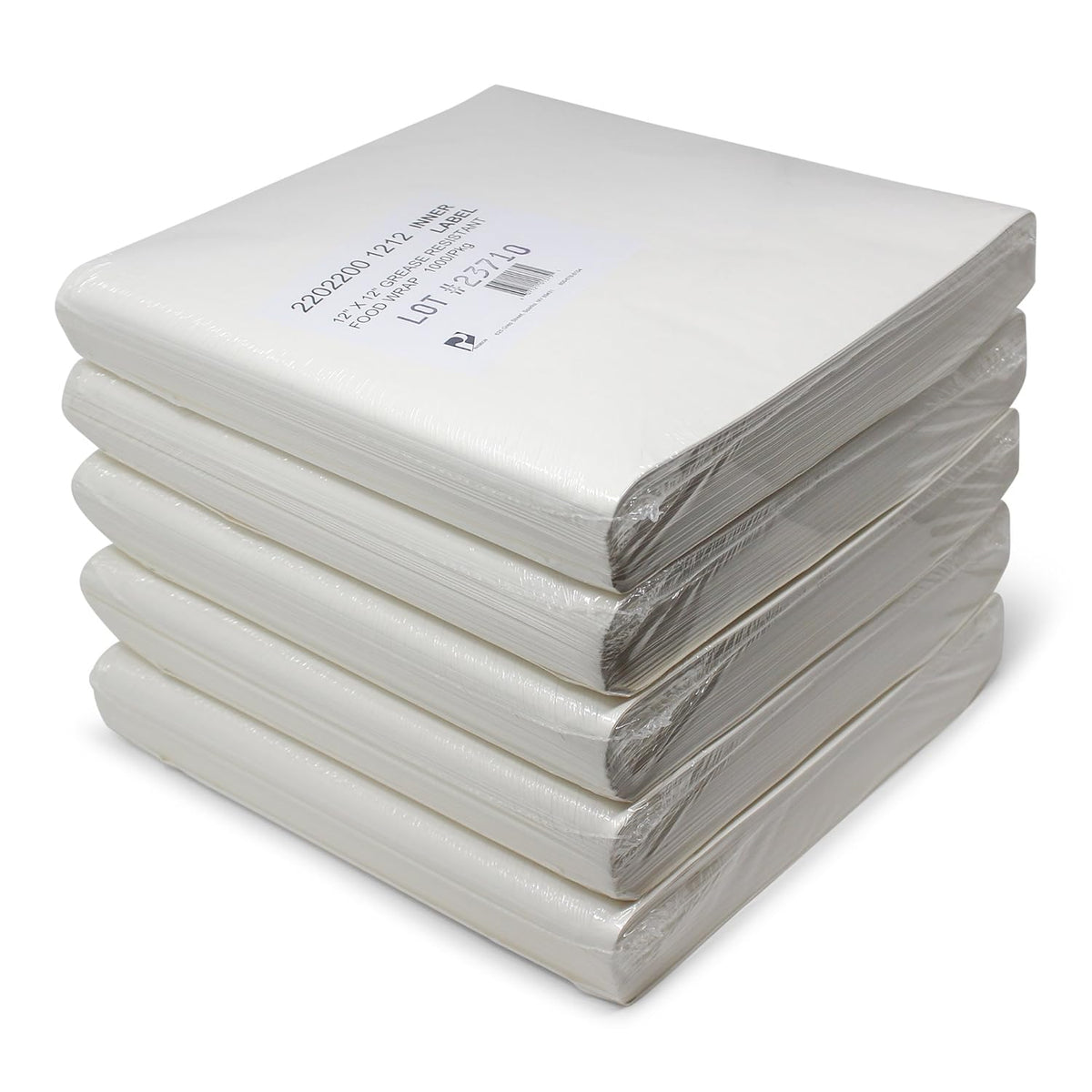Red Checkers Grease-Resistant Food-Safe Sandwich Wrap Paper Sheets (Case of 5000) N2309