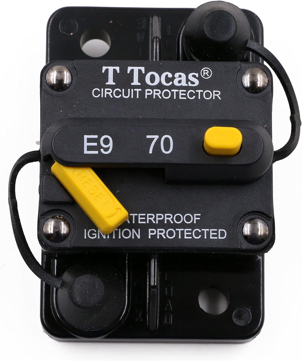 100 Amp Circuit Breaker with Switch Manual Reset Waterproof A3641