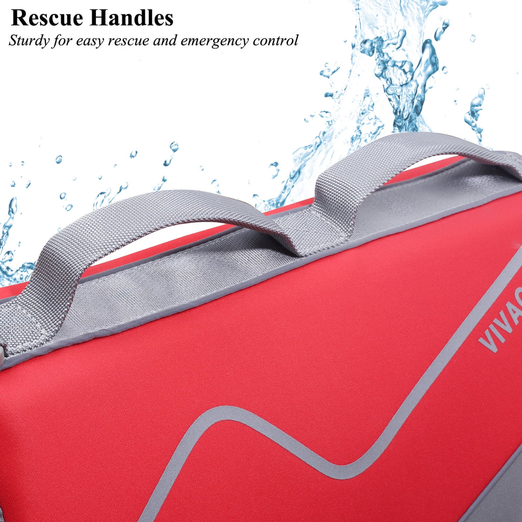 Red Neoprene Dog Life Jacket K13243