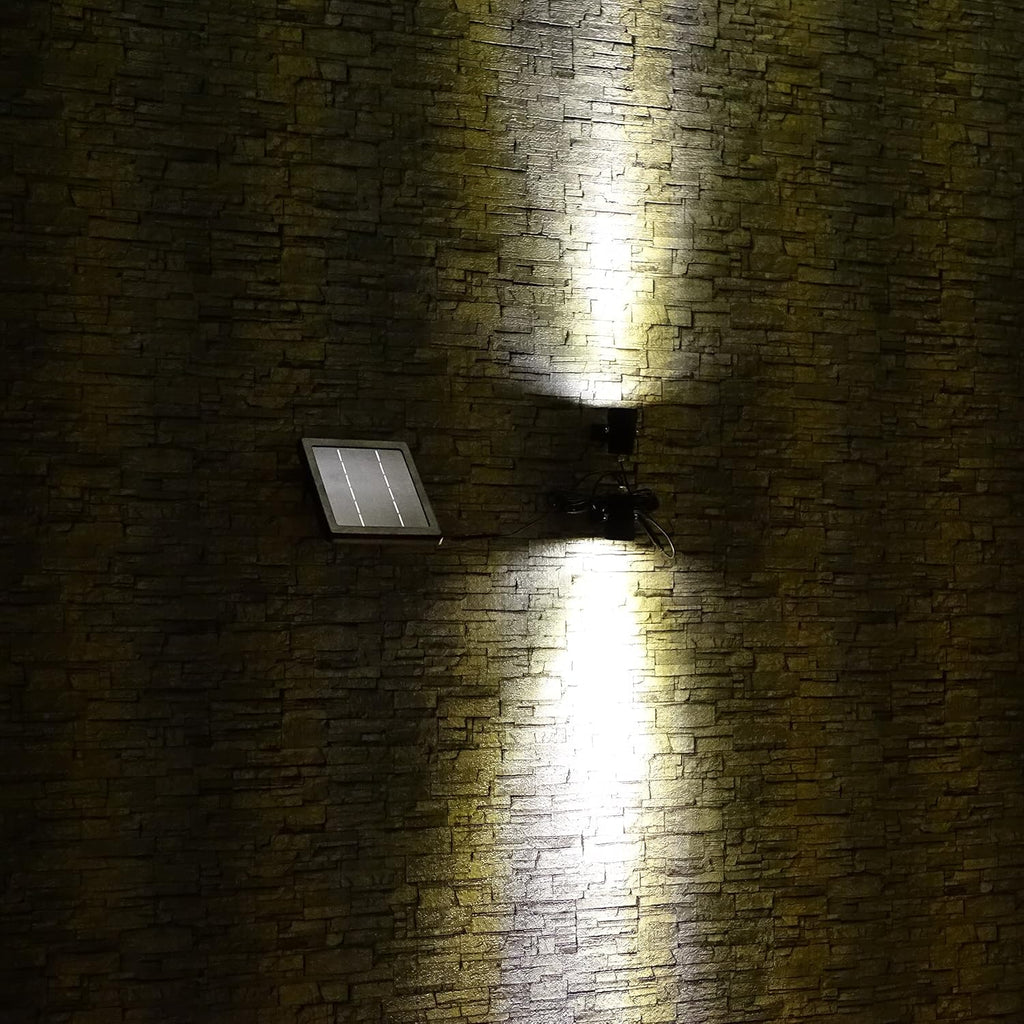 Cast Aluminium Solar-Powered LED Spotlight B9182