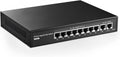 10 Port Gigabit PoE Switch, 8 Port PoE+, 2 Uplink, 96W, Unmanaged, Pack of 2 H710
