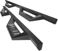 Black Fine Texture Side Steps Nerf Bars Running Boards E965