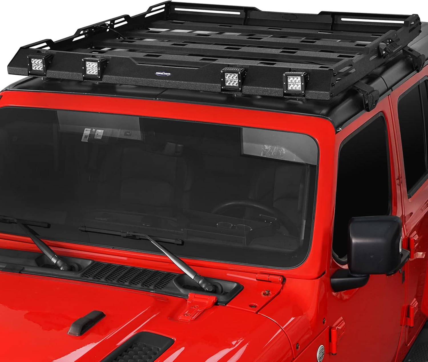 Roof Rack Cargo Basket Carrier for Jeep Wrangler JL Unlimited 4 Doors V174301
