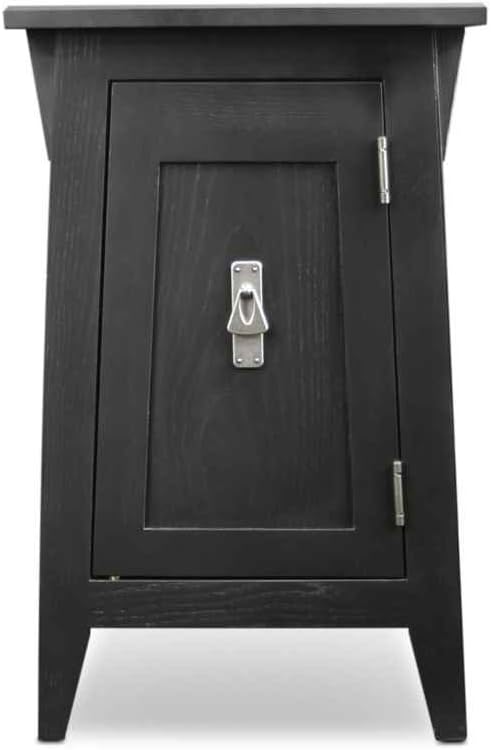 Slate Mission Cabinet End Table A119626