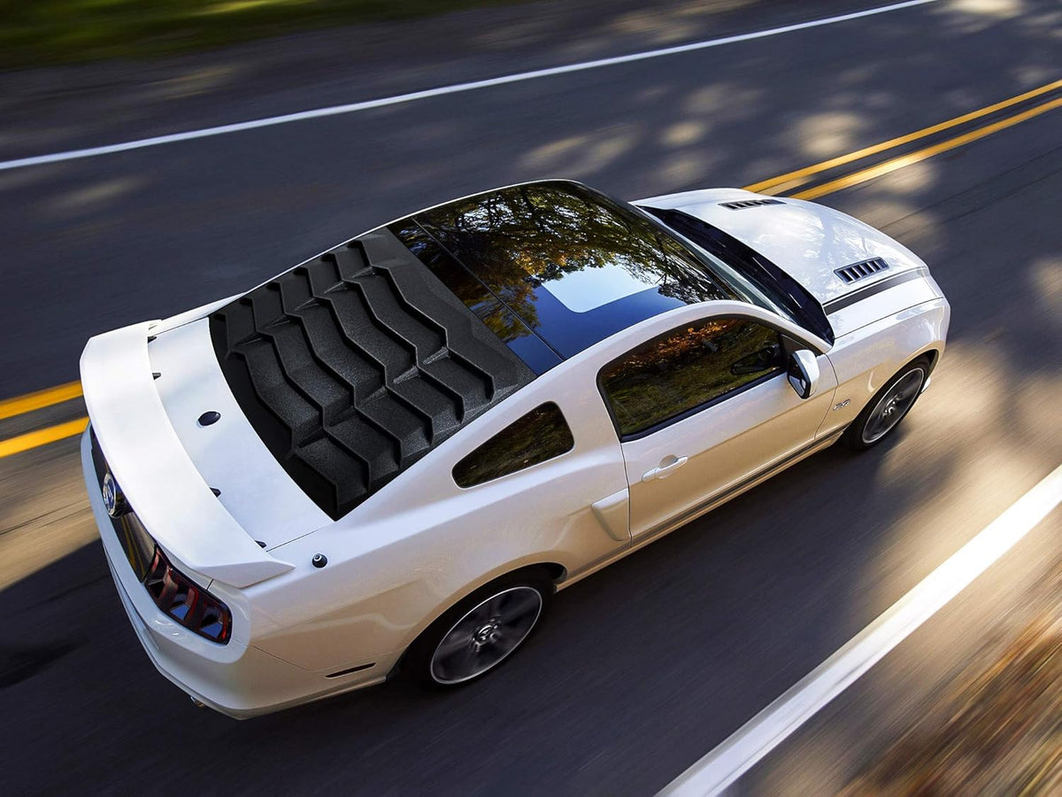 Rear Window Louvers Sun Shade Cover for Ford Mustang Y403