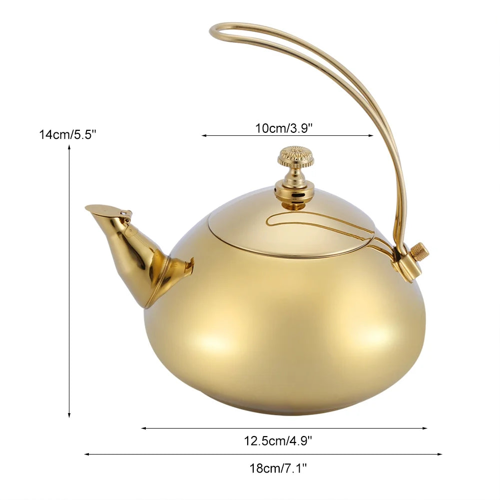 Gold Stainless Steel Electric Kettle 1.5L D183