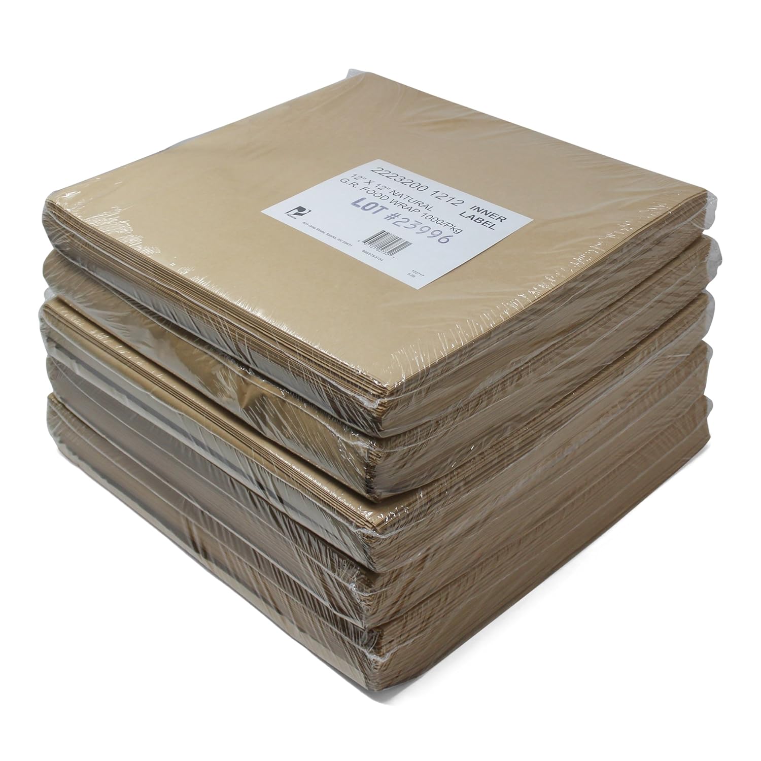 Red Checkers Grease-Resistant Food-Safe Sandwich Wrap Paper Sheets (Case of 5000) N2309