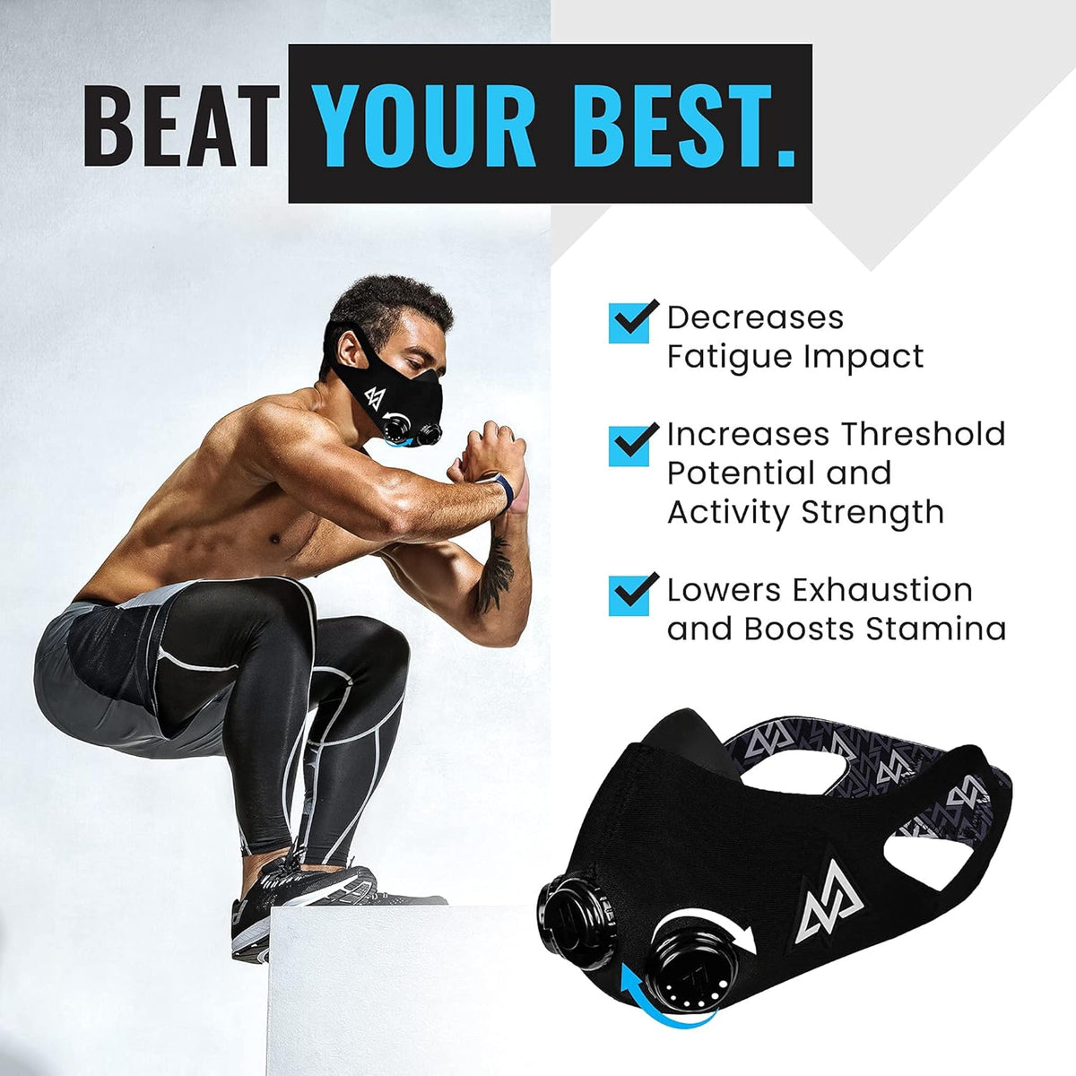 Workout Training Mask Pack of 2 C20847