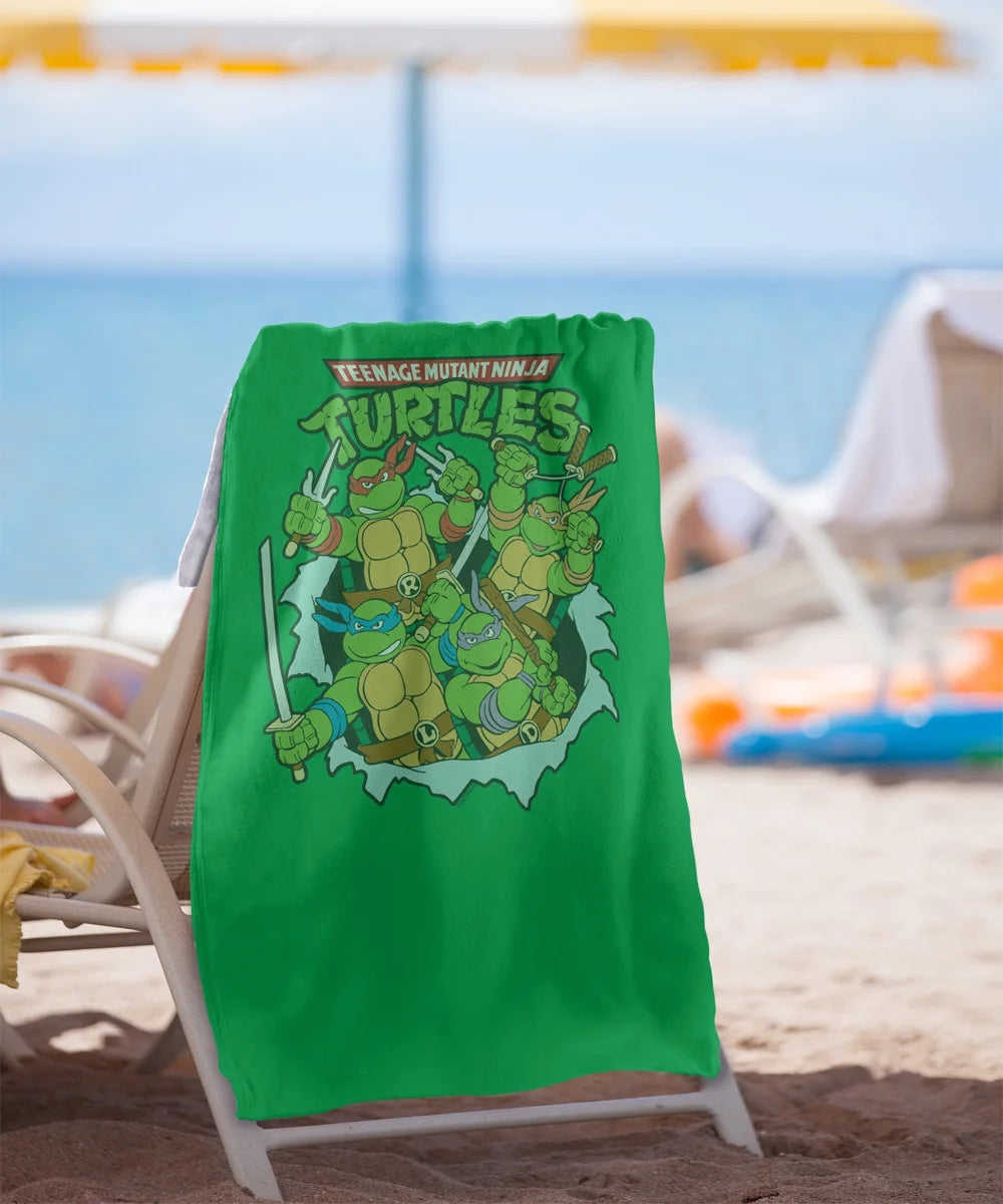 Retro Beach Towel K17438