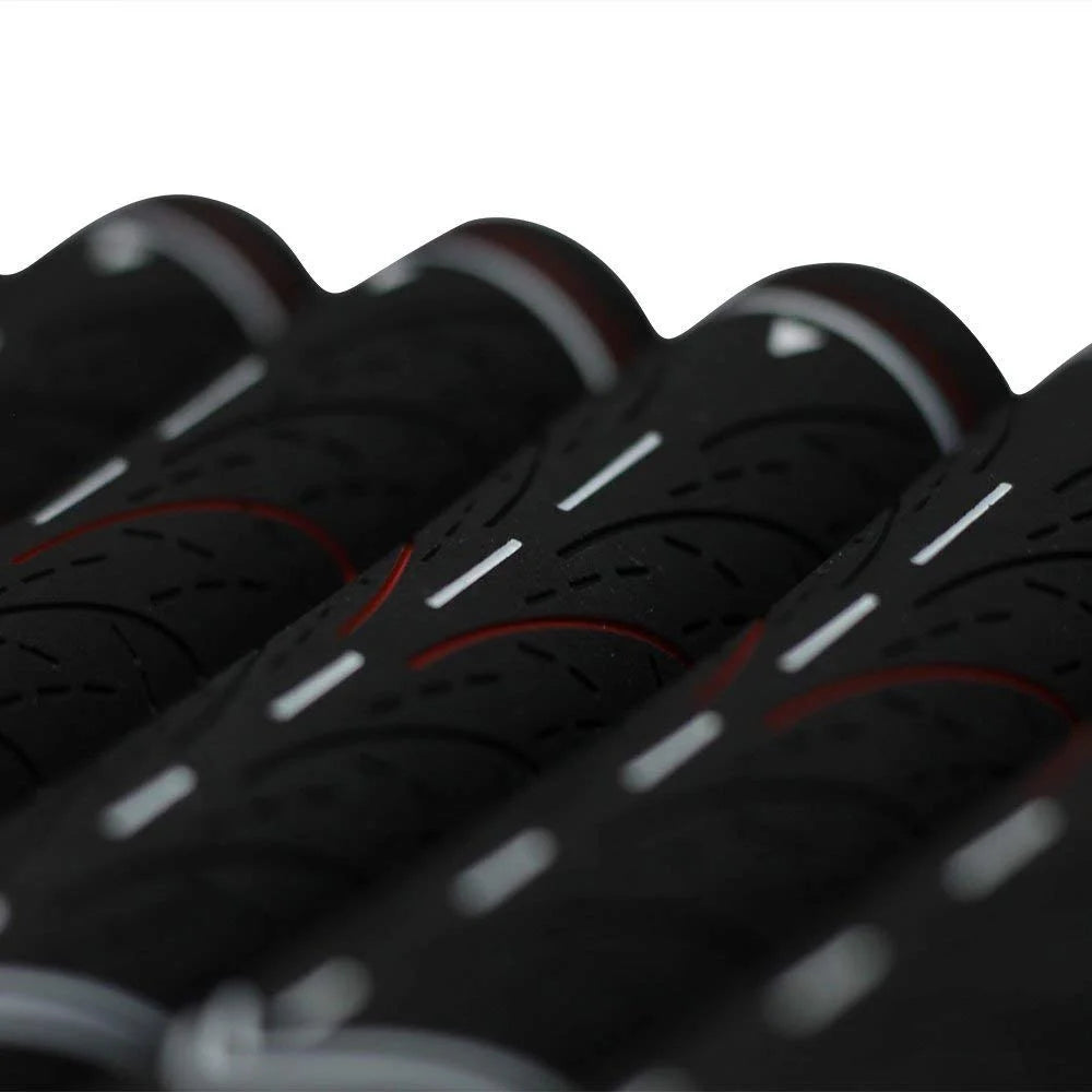 Midsize Black Golf Grips with Grip Tape and Instructions H240743