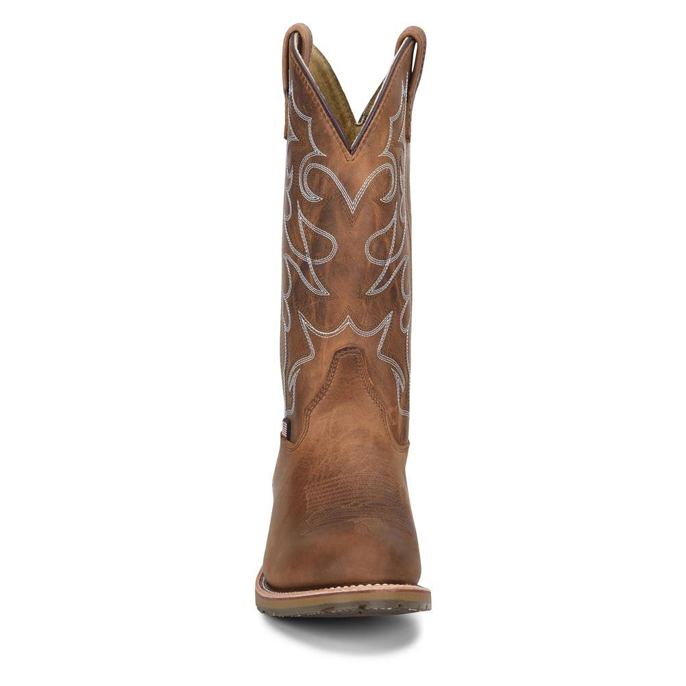 Brown Gel Ice Work Western Boots F807