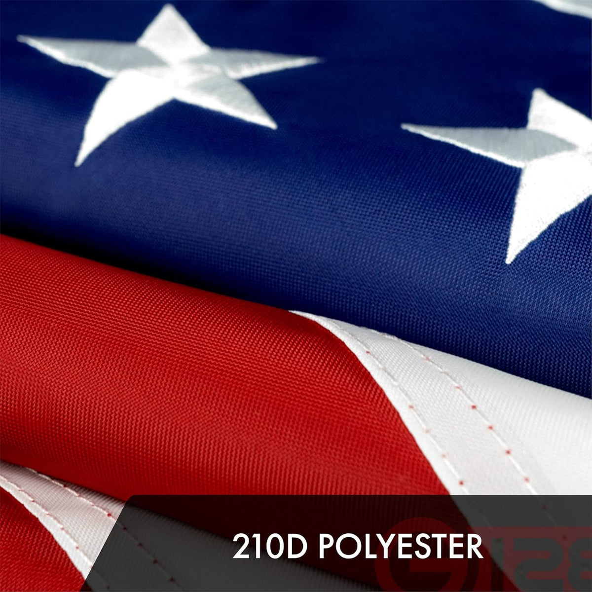 5 Pack American USA US Flag 10x15 ft Embroidered Stars Sewn Stripes Brass Grommets E70838