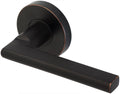Oil Rubbed Bronze Passage Door Lever Set V2859