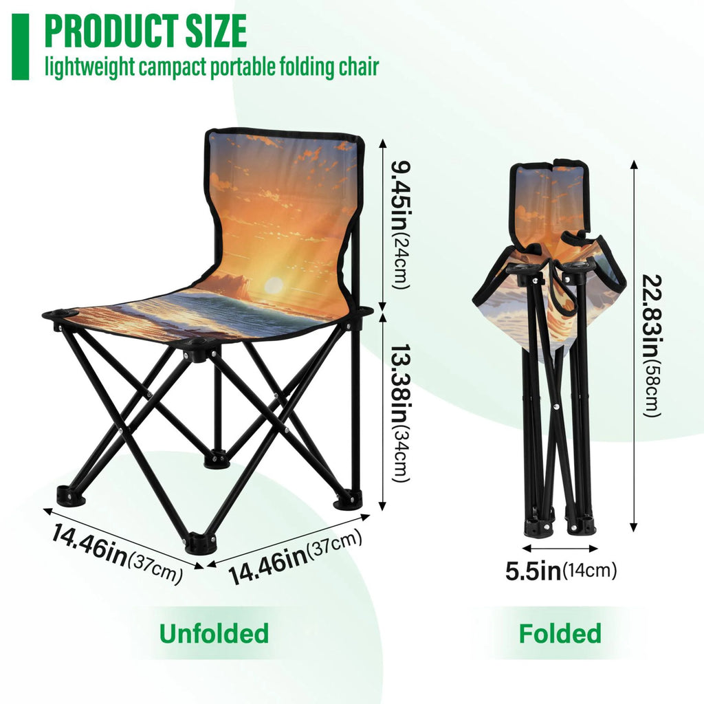 Portable Camping Chair with Carry Bag T74346
