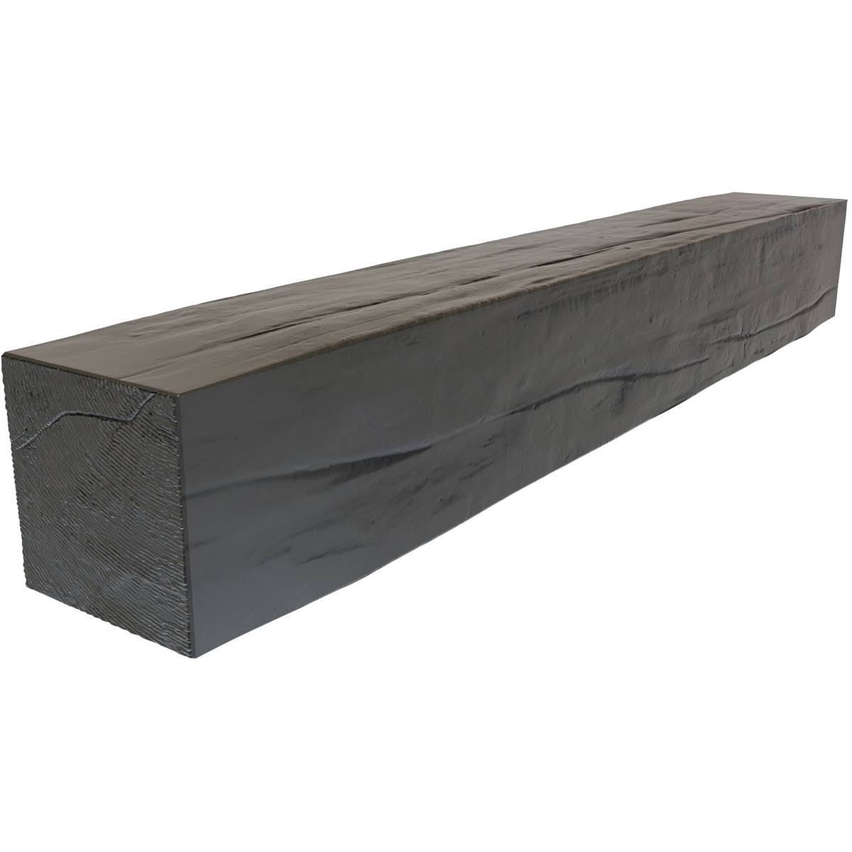 Faux Wood Fireplace Mantel, Burnished Cedar R16628