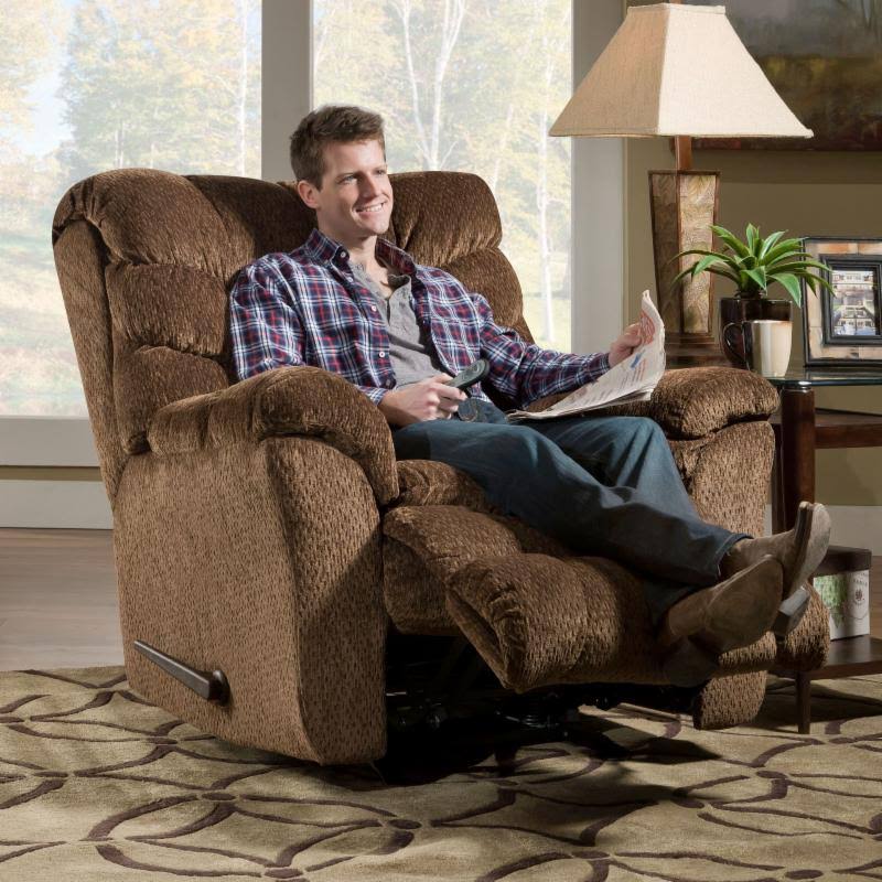 Upholstery Heat and Massage Rocker Recliner M8237