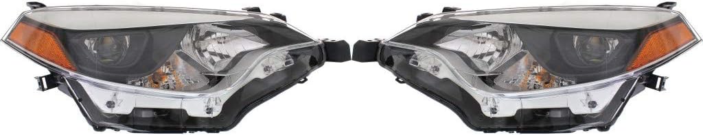 Toyota Corolla Headlight Assembly Pair LED B55520