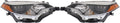 Toyota Corolla Headlight Assembly Pair LED B55520