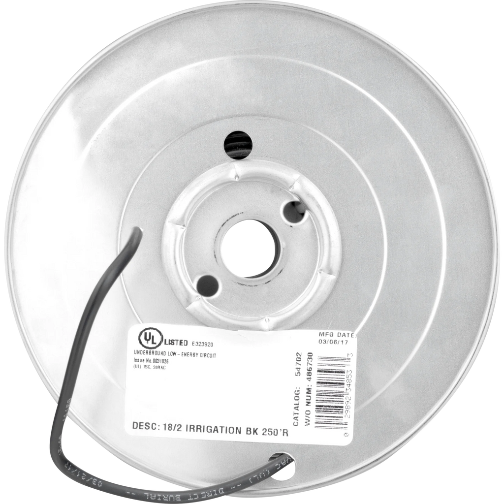18 Gauge 250' Black Solid Underground Wire C958451