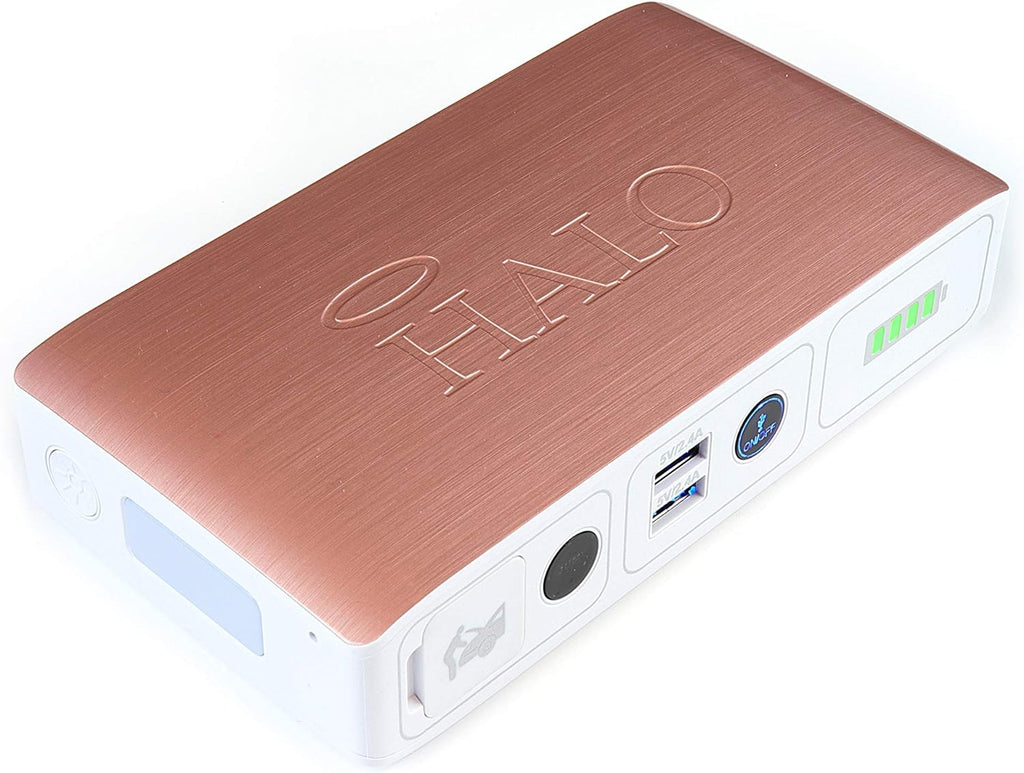 Gold Marble Car Jump Starter with 2 USB Ports N974