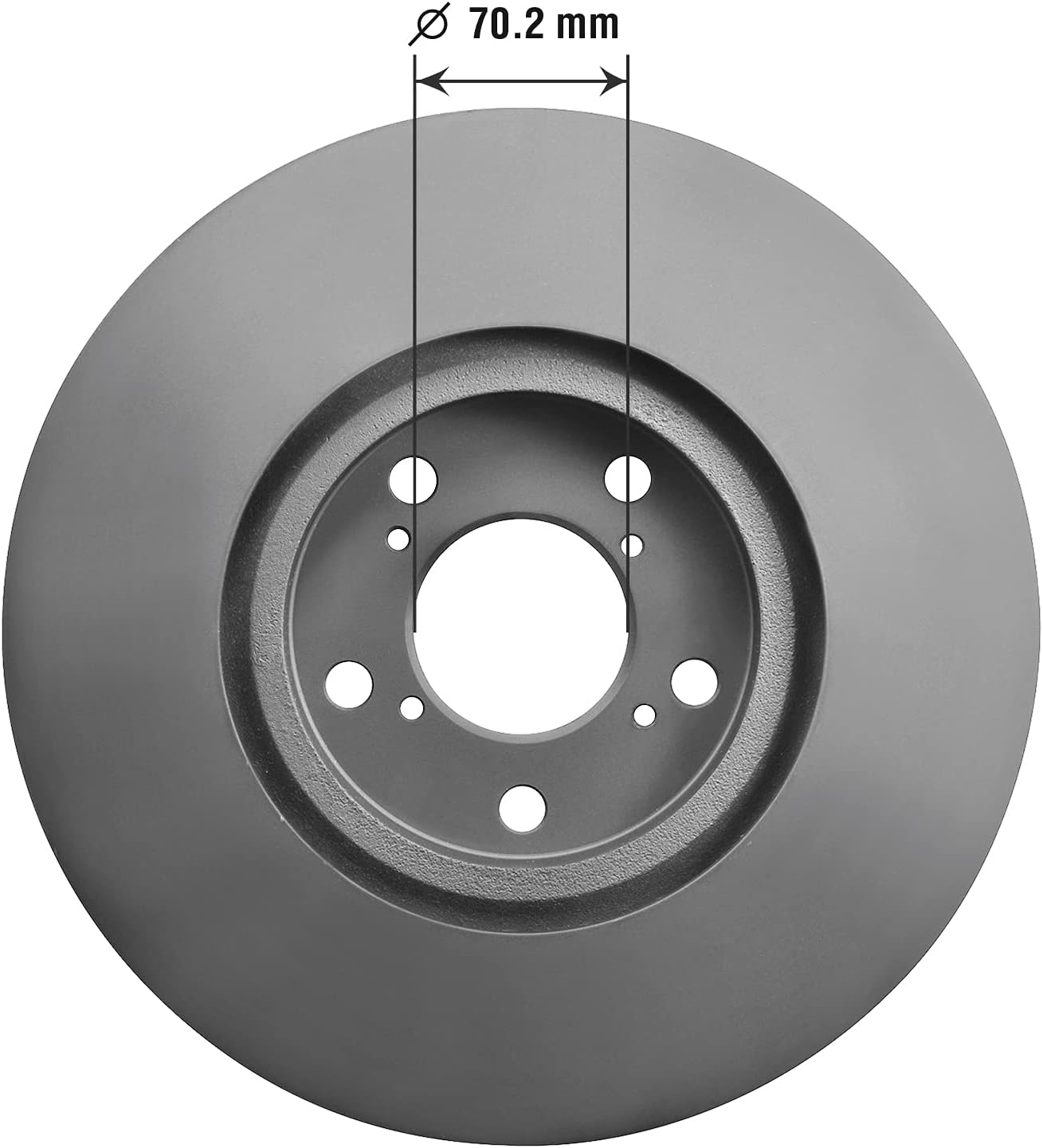 Pack of 2 Front Brake Rotor W70967