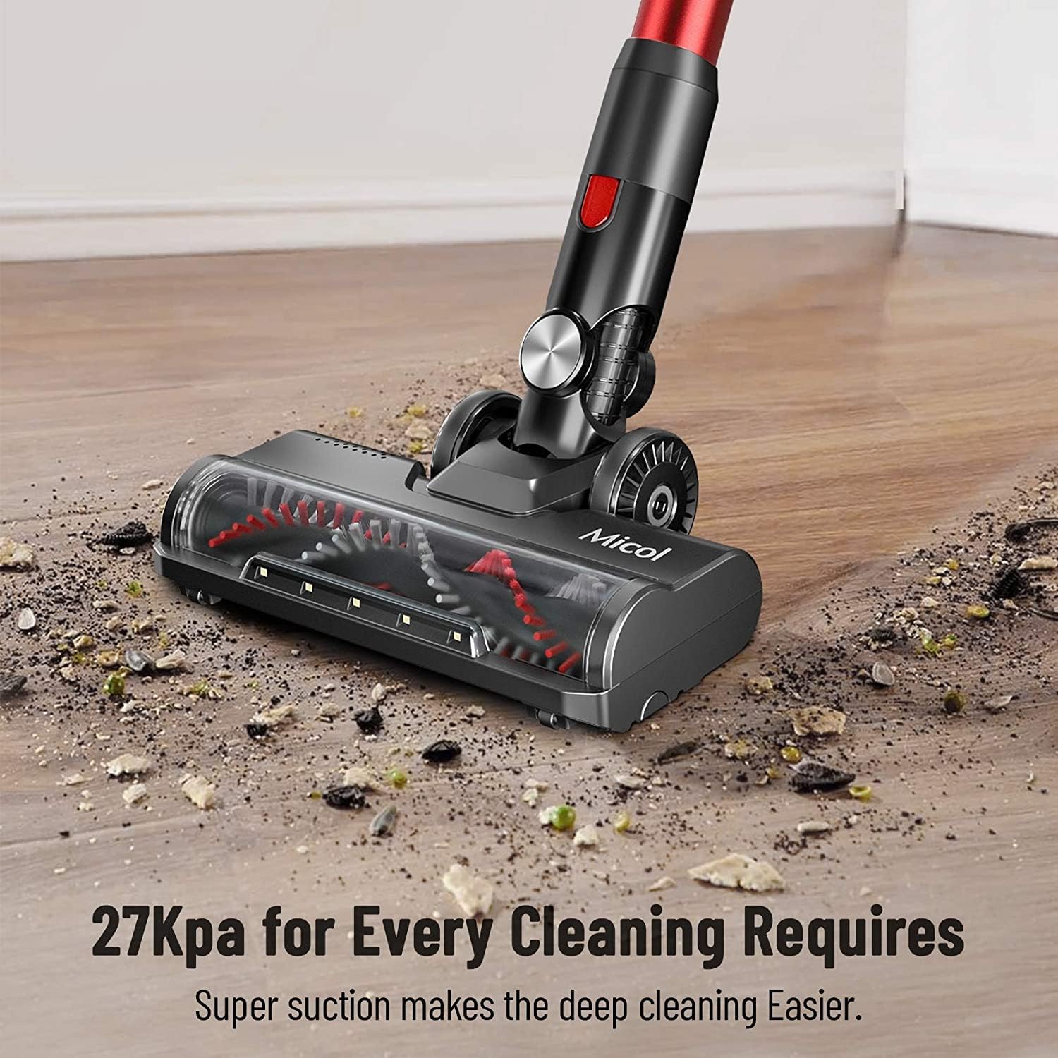 Cordless Vacuum Cleaner with Detachable Battery C457