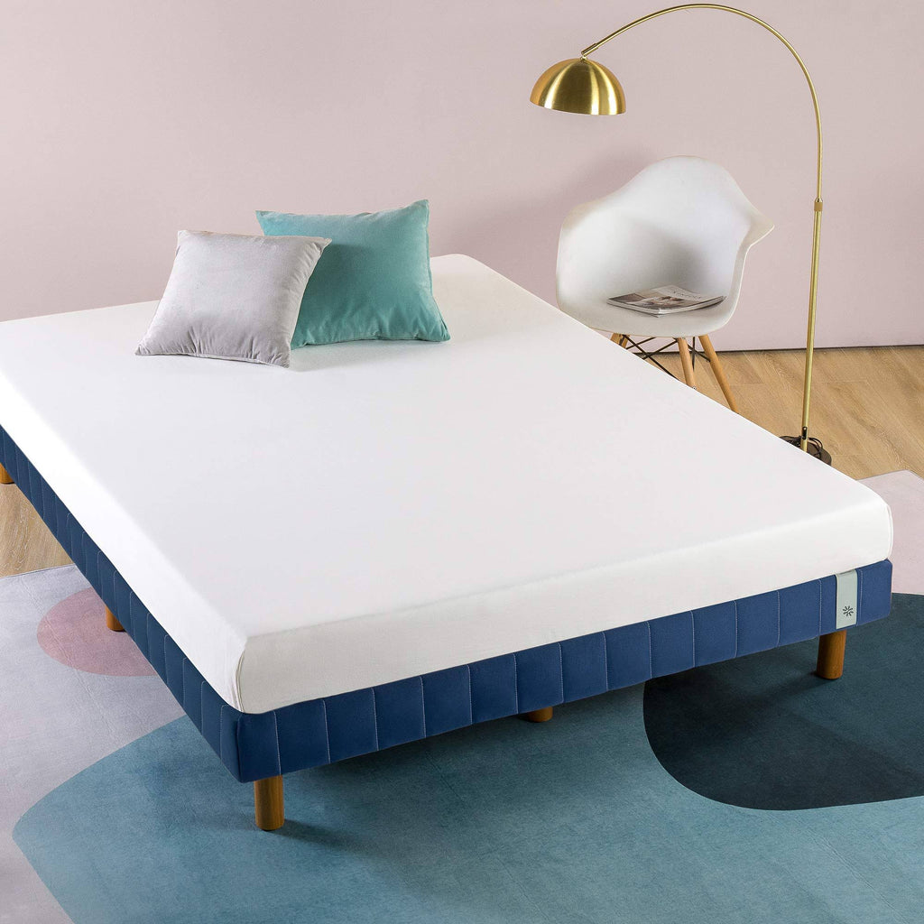 Navy Metal King Mattress Foundation R43606
