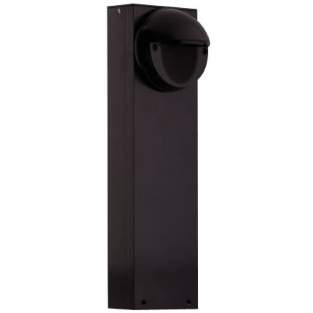 LED Bollard 18x22 Round 5W Neutral Bronze F681